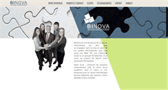 Desktop Screenshot of binova-it.fr